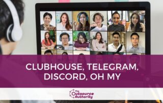 Clubhouse, Telegram, Discord, Oh My