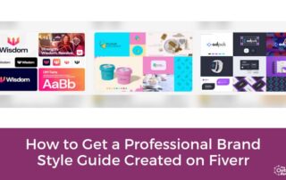 How to Get a Professional Brand Style Guide Created on Fiverr title