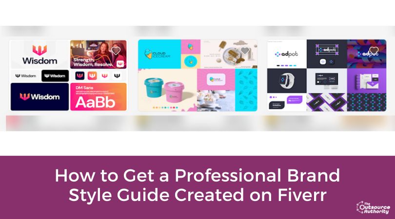 How to Get a Professional Brand Style Guide Created on Fiverr title